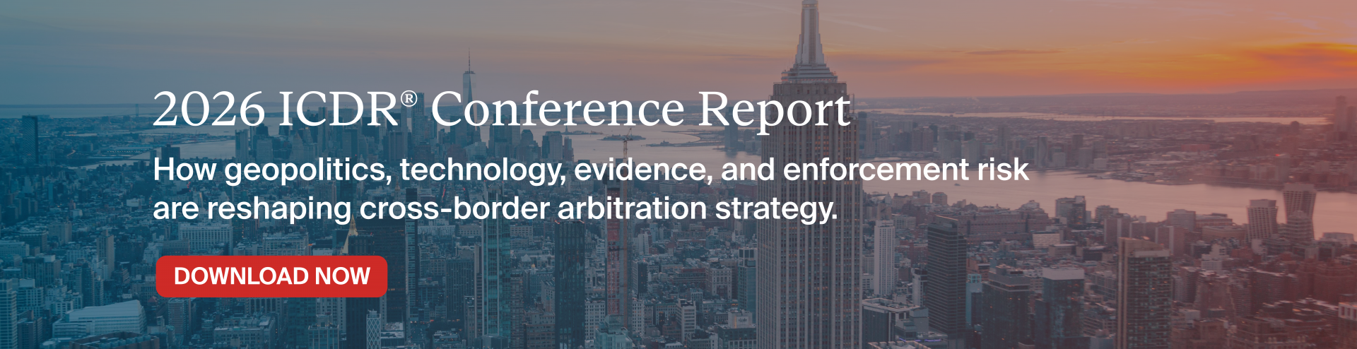 2026 ICDR Conference Report: Download Now